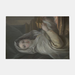 Als Vestal-Jungfrau porträtierte Frau (antikes Rom Fußmatte