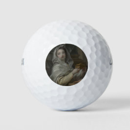 Als Vestal-Jungfrau porträtierte Frau (antikes Rom Golfball