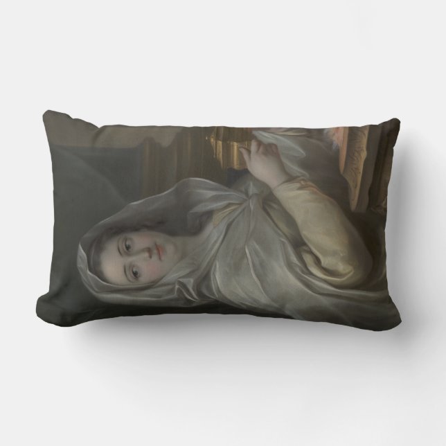 Als Vestal-Jungfrau porträtierte Frau (antikes Rom Lendenkissen (Vorderseite)