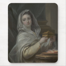 Als Vestal-Jungfrau porträtierte Frau (antikes Rom Mousepad