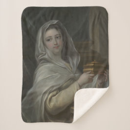 Als Vestal-Jungfrau porträtierte Frau (antikes Rom Sherpadecke