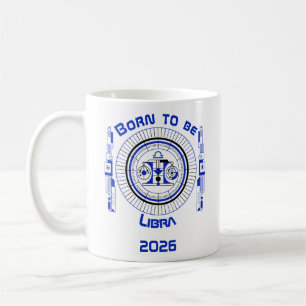 Als Waage geboren Kaffeetasse
