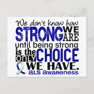 ALS wie stark wir sind Postkarte