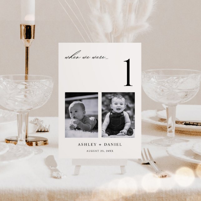 Als wir alt waren Foto Tischnummer (Von Creator hochgeladen)