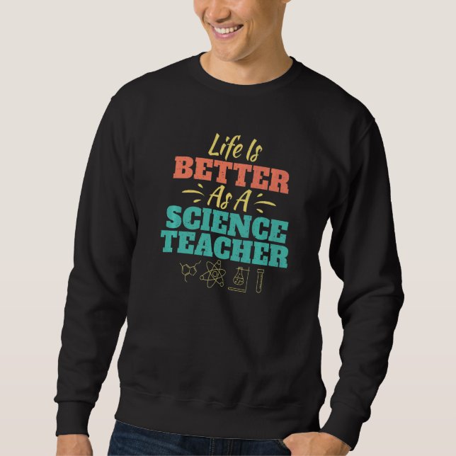 als Wissenschaftslehrerin Sweatshirt (Vorderseite)