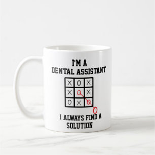 Als Zahnärztin finde ich immer eine Lösung-Tasse Kaffeetasse
