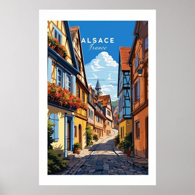 Alsace France Poster (Vorne)