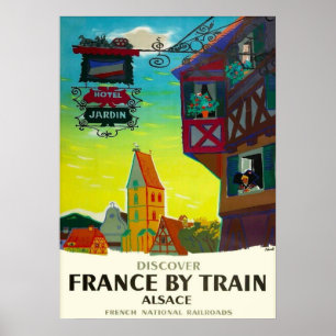 ALSACE POSTER
