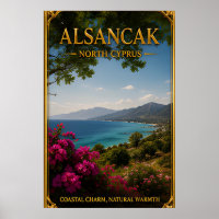 Alsancak Nordzypern Berg Meer Flucht