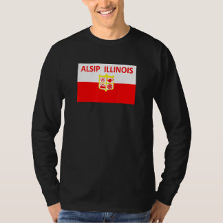 Alsip Illinois Flag T-Shirt