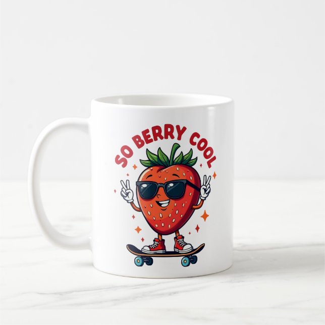 Also Berry Cool Frucht Lover Strawberry Saison Kaffeetasse (Links)