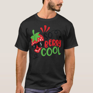 Also Berry Cool Niedlicher Sommer, Sommer Kinder E T-Shirt