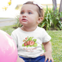 Also Berry liebte Baby Kleinkind T - Shirt Erdbeer