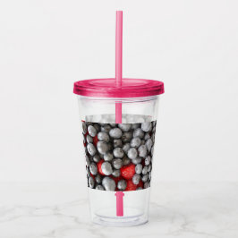 Also Berry Lovely - Akryllischer Sipper Tumbler Acryltrinkbecher