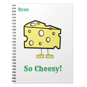 Also Cheesy Wrapping Paper Notebook Notizblock