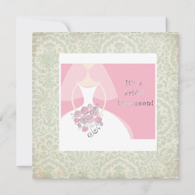 Also Chic Bridal Luncheon Einladung (Vorderseite)