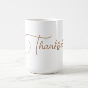 Also dankbare Tasse