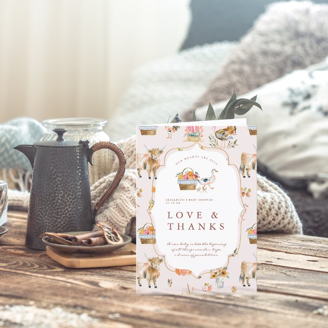 Also danke für Sie | Fall Baby Dusche (Von Creator hochgeladen)