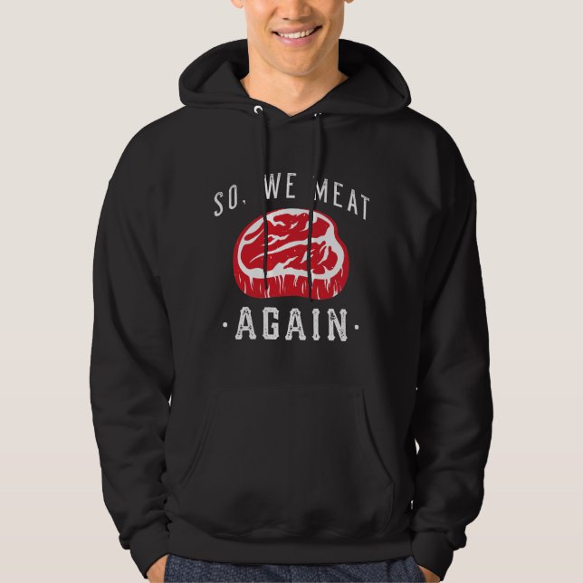 Also essen wir wieder hoodie (Vorderseite)