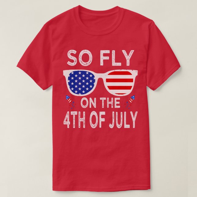 Also fliegen Sie am 4. Juli (1) T-Shirt (Design vorne)