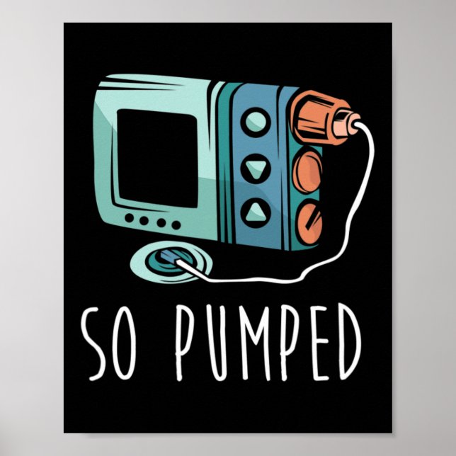 Also förderte Diabetiker Lebensdiabetes Aufklärung Poster (Vorne)