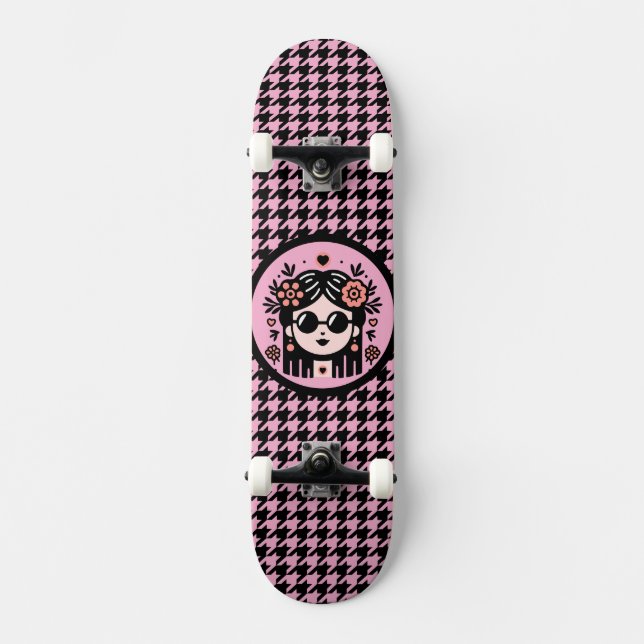 Also Girly Skateboard (Vorderseite)