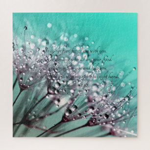 Also keine Angst vor Isaiah 41:10 Bibelverse Puzzle