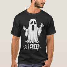 Also kreep ich Halloween Boo Ghost Funny Creep Yea