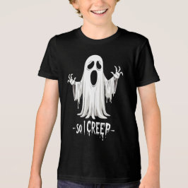 Also kreep ich Halloween Boo Ghost Funny Creep Yea Tri-Blend Shirt