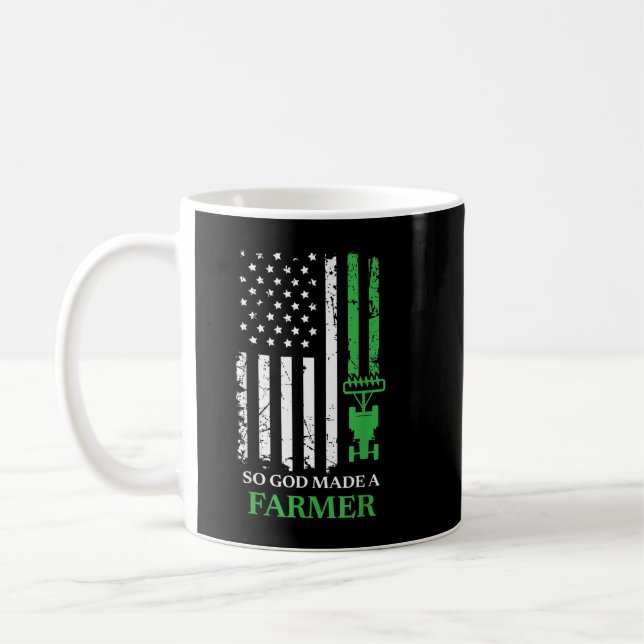 Also machte Gott einen Bauer, landwirtschaftlichen Kaffeetasse (Links)