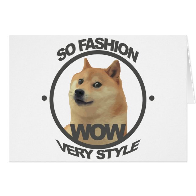 Also Mode, also Doge (Vorderseite (Horizontal))