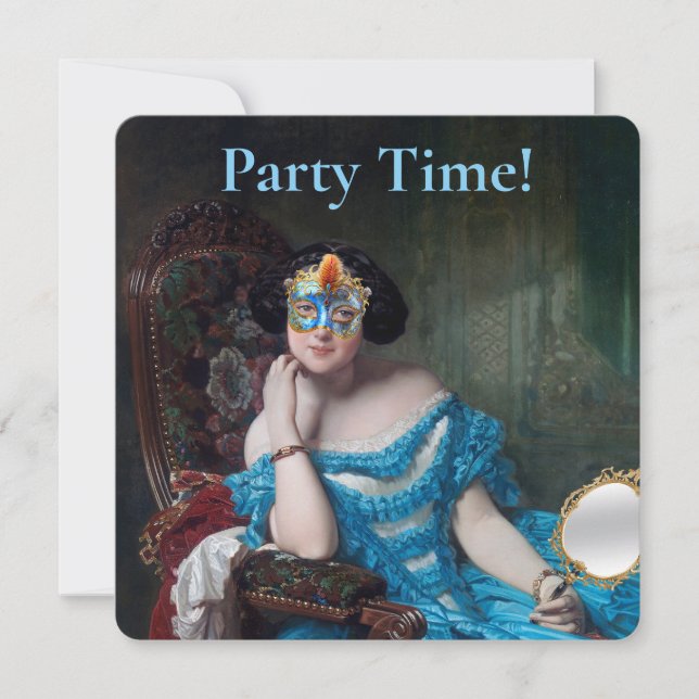 Also Posh Party Time! Ankündigung (Vorderseite)