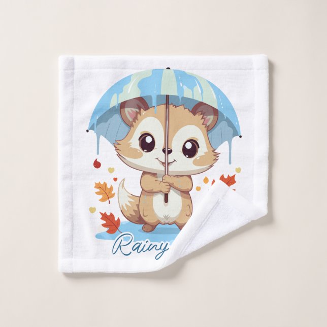 Also Rainy days Waschlappen (Waschlappen)