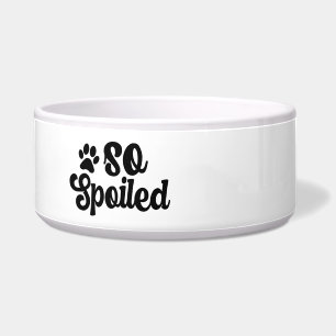 Also verwöhnte Keramik Hundeschuhe Napf