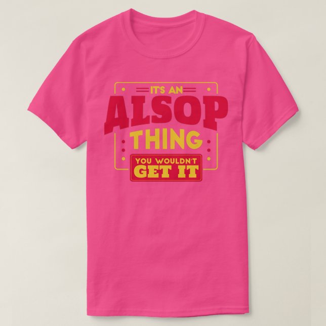 Alsop T-Shirt (Design vorne)