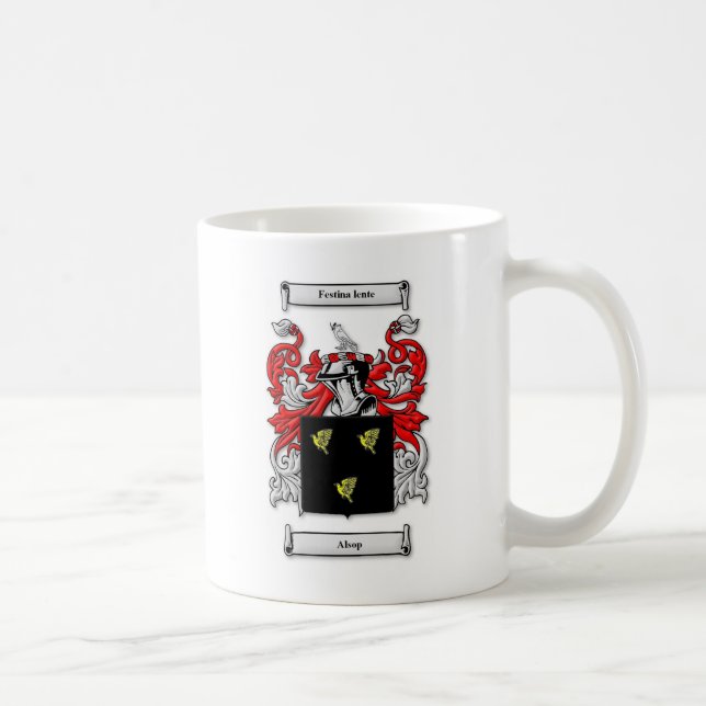 Alsop Wappen Kaffeetasse (Rechts)