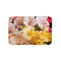 Alstroemeria-Blumen-Bad-Matte