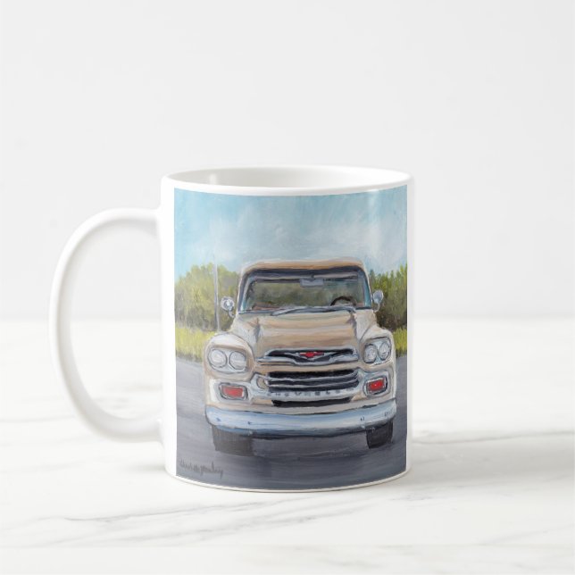 Alt '58 Chevy Truck Tasse (Links)