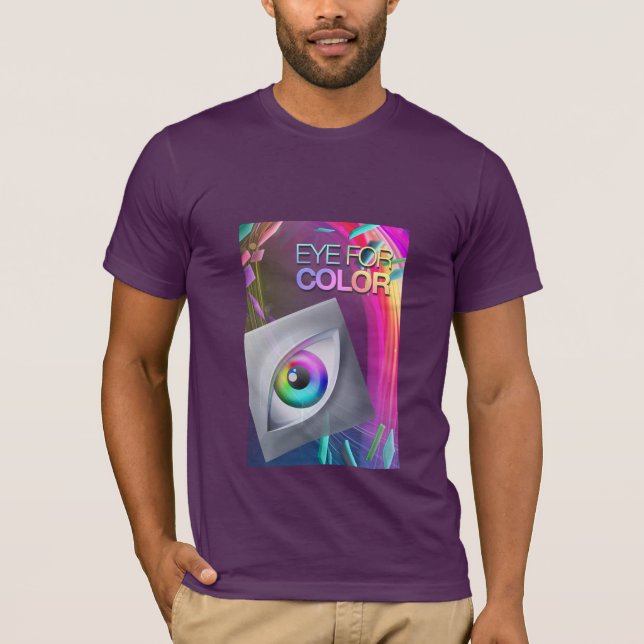 Alt-Auge für FarbT - Shirt (Vorderseite)