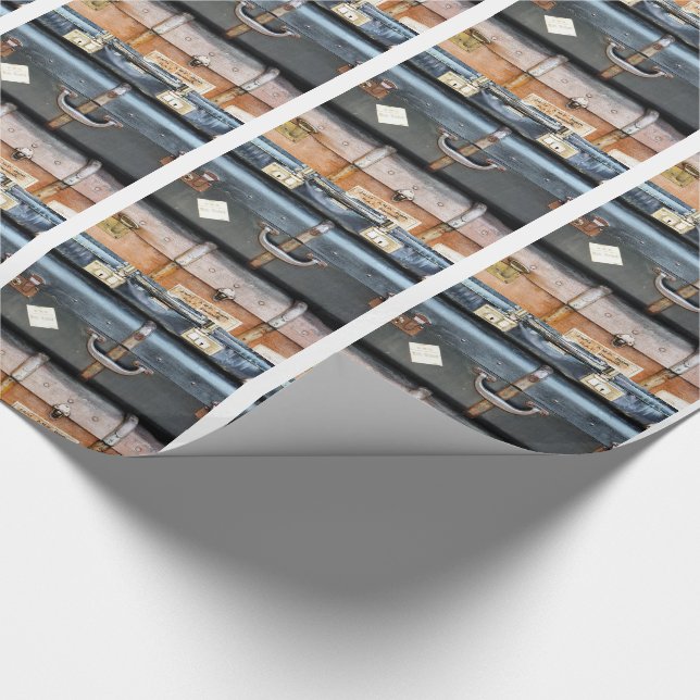 ALT ENGLAND GESCHENKPAPIER (Ecke)