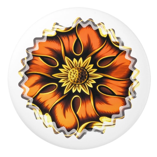 ALT ENGLAND KERAMIKKNAUF (Vorderseite)