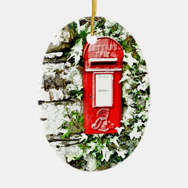 ALT ENGLAND KERAMIKORNAMENT (Vorne)