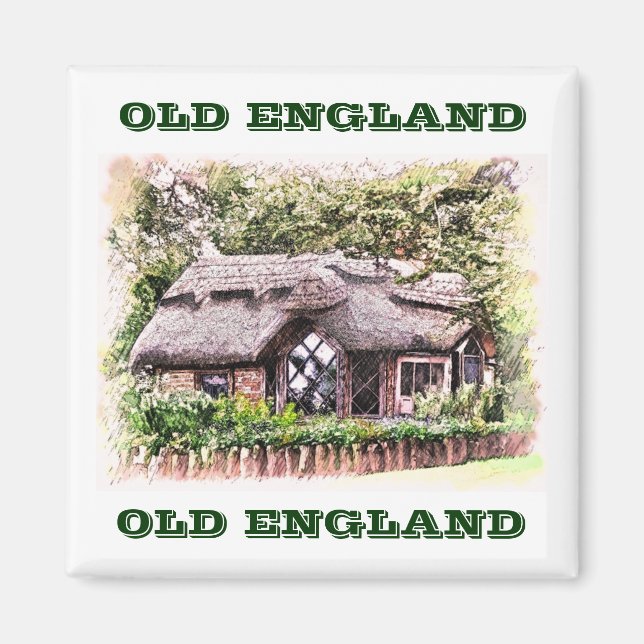 ALT ENGLAND MAGNET (Vorne)