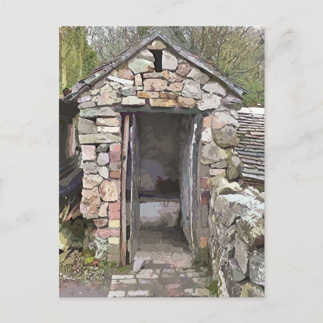 ALT ENGLAND POSTKARTE (Vorderseite)