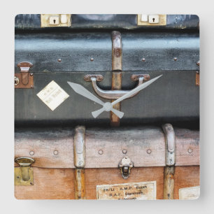 ALT ENGLAND QUADRATISCHE WANDUHR