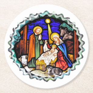 ALT ENGLAND RUNDER PAPPUNTERSETZER