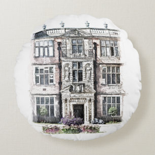 ALT ENGLAND RUNDES KISSEN