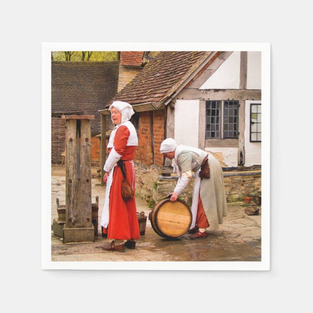 ALT ENGLAND SERVIETTE (Vorderseite)