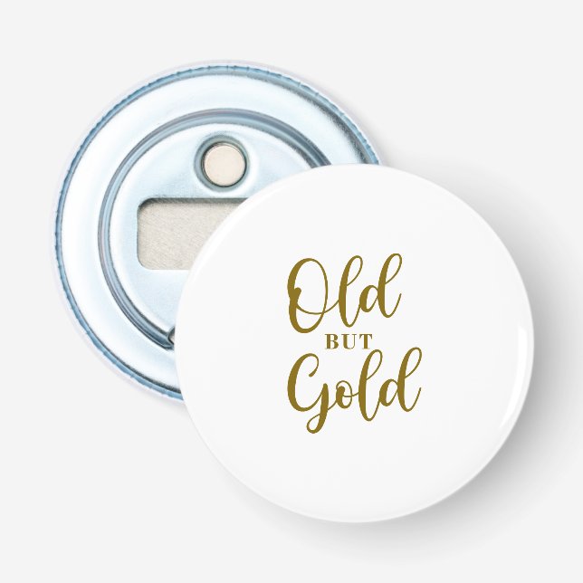 Alt, Gold Flaschenöffner (Vorderseite)