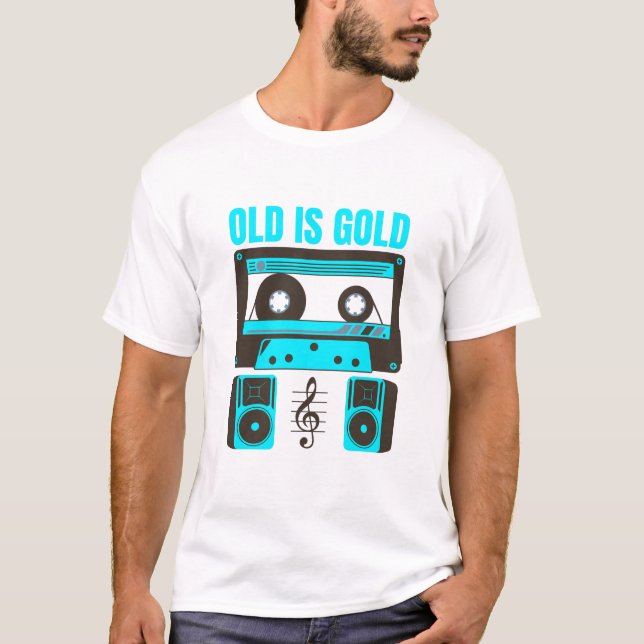 Alt ist Gold T-Shirt (Vorderseite)